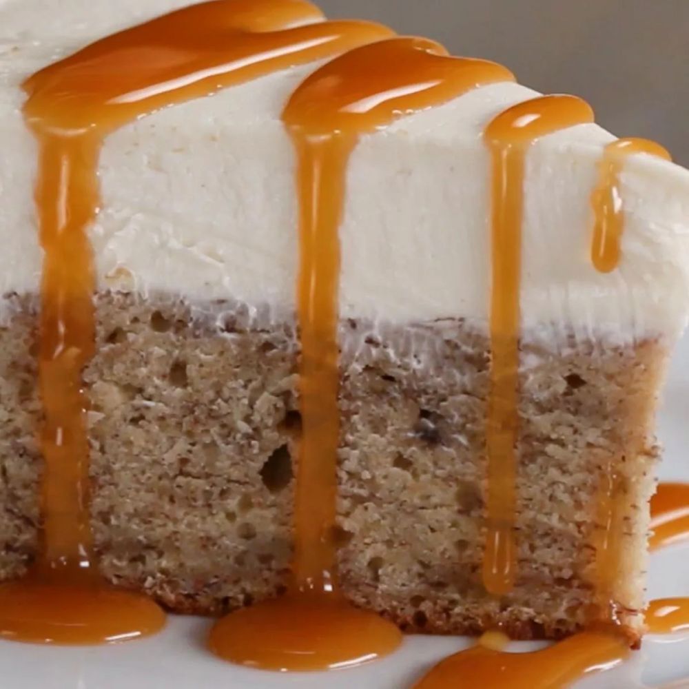 Banana Bread Bottom Cheesecake