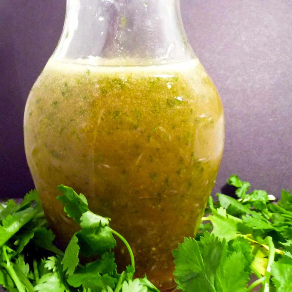 Cilantro Lime Salad Dressing