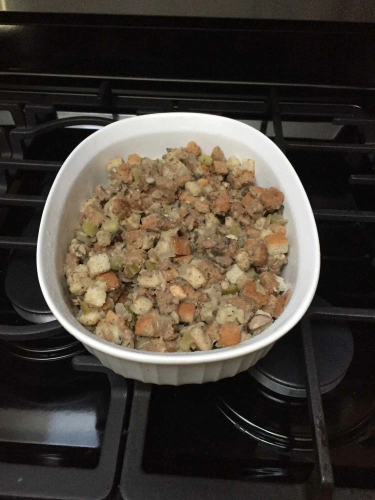 Vegetarian Mushroom Stuffing