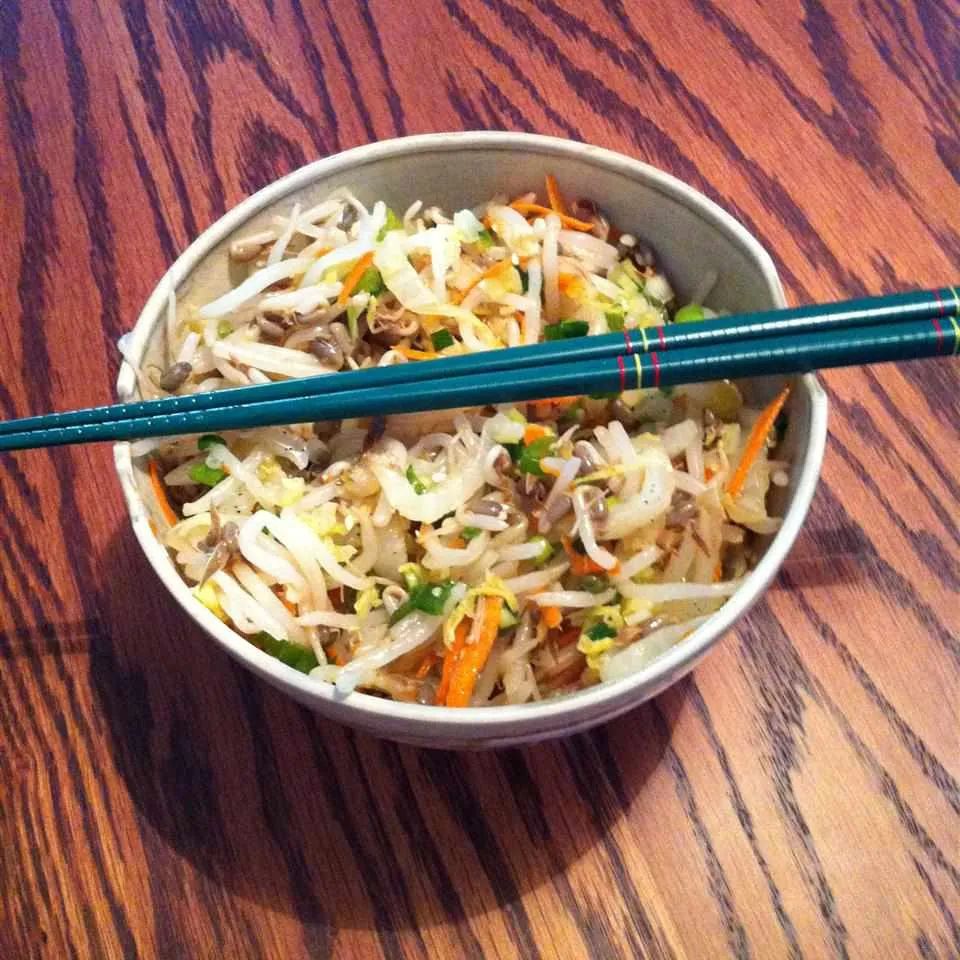 Korean Bean Sprout Salad