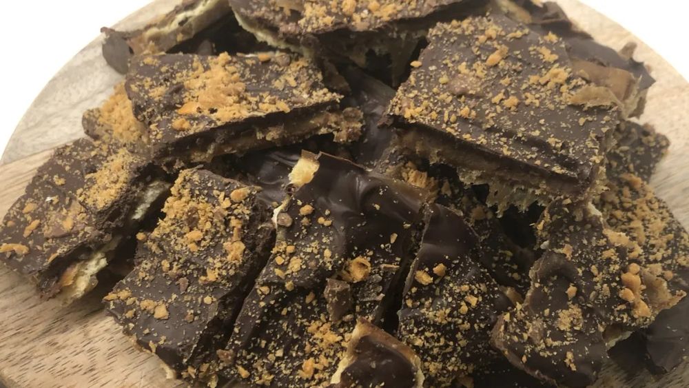 Butterfinger Toffee Bark