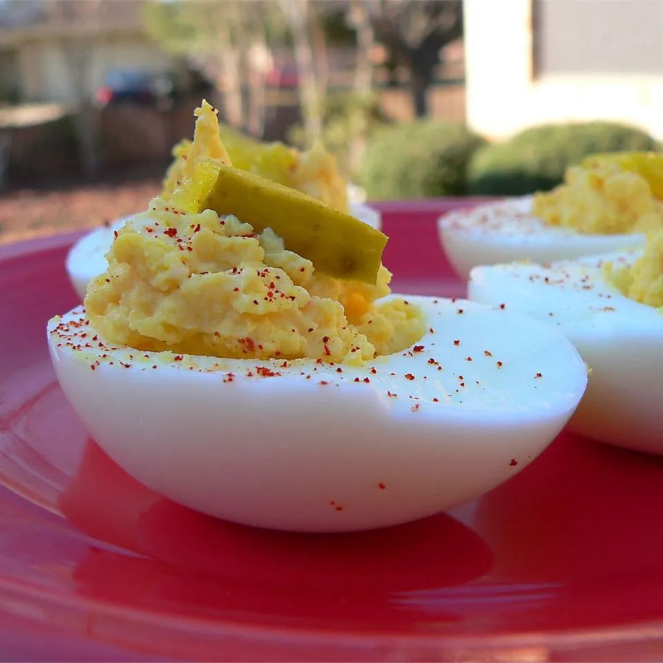 Spicy Deviled Eggs