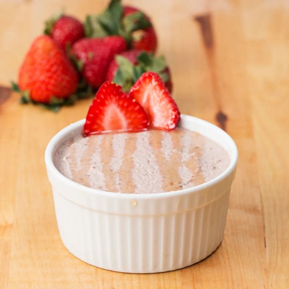 Paleo Strawberry Cheesecake