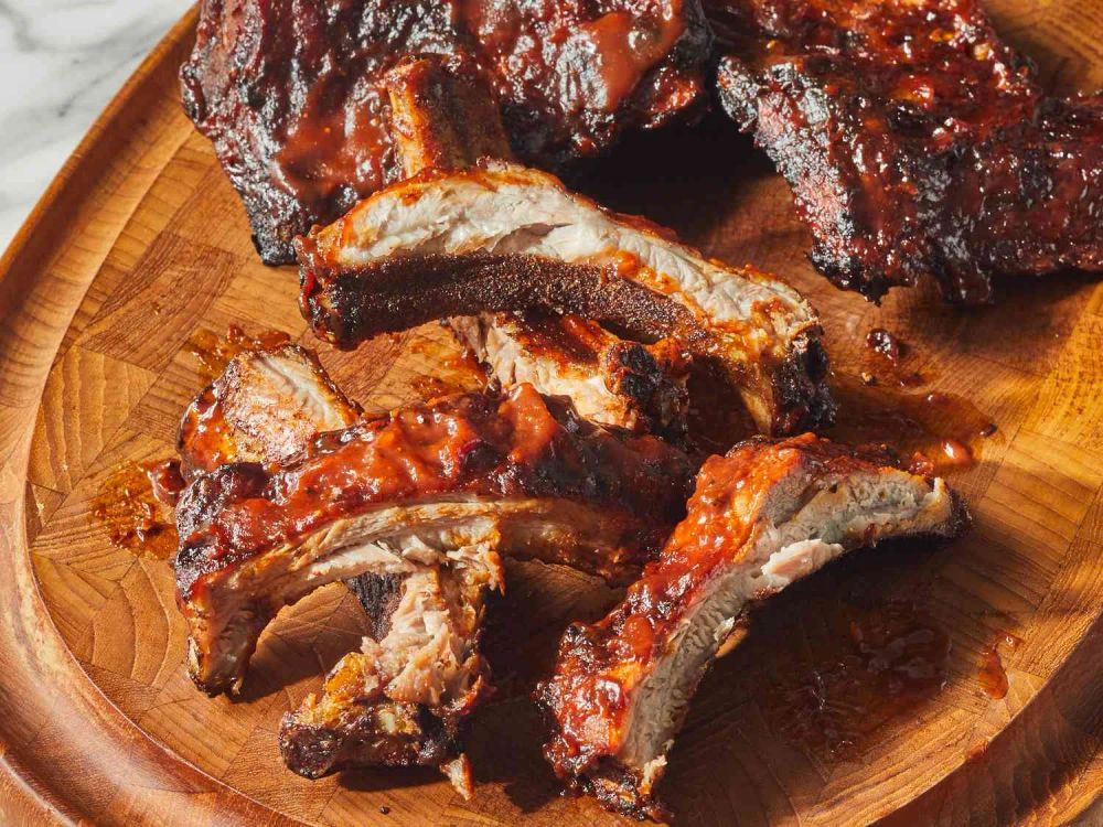 Air Fryer BBQ Baby Back Ribs