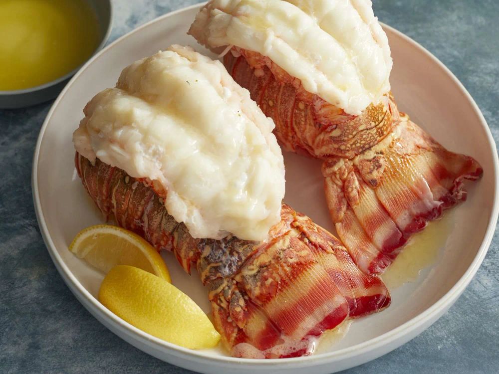 Steamed Lobster Tails