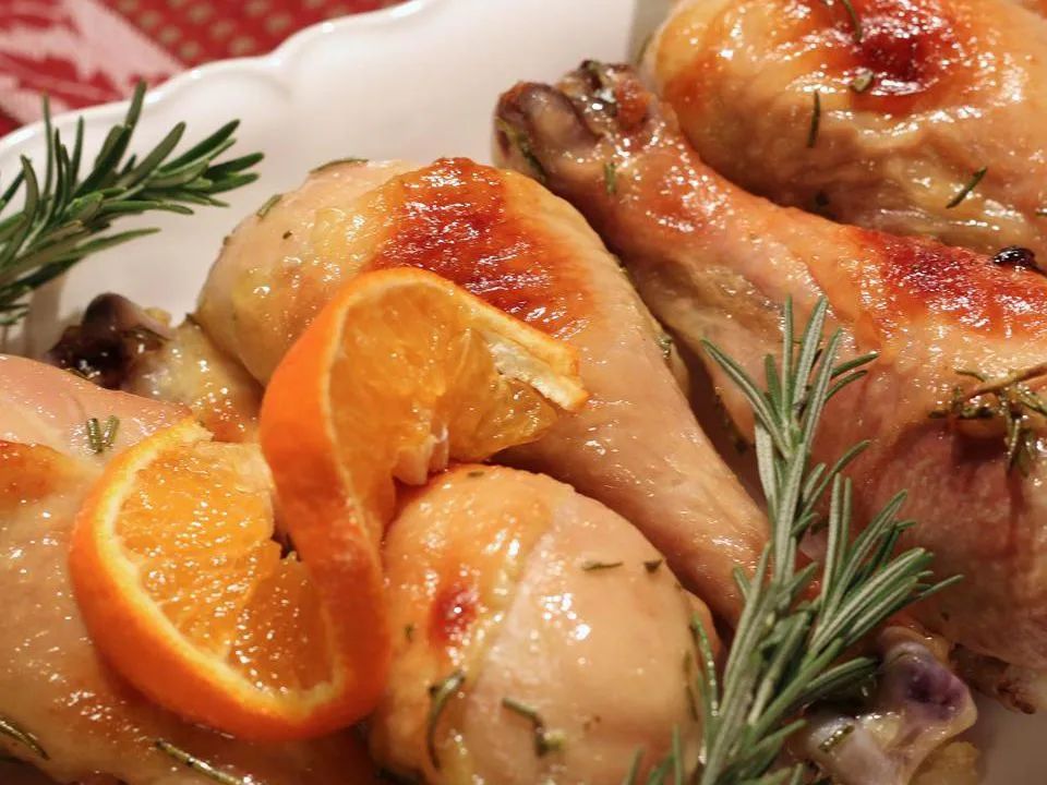 Honey Orange Glazed Chicken