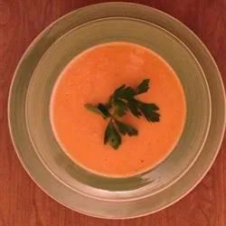 Vegan Butternut Squash Soup with Almond Milk