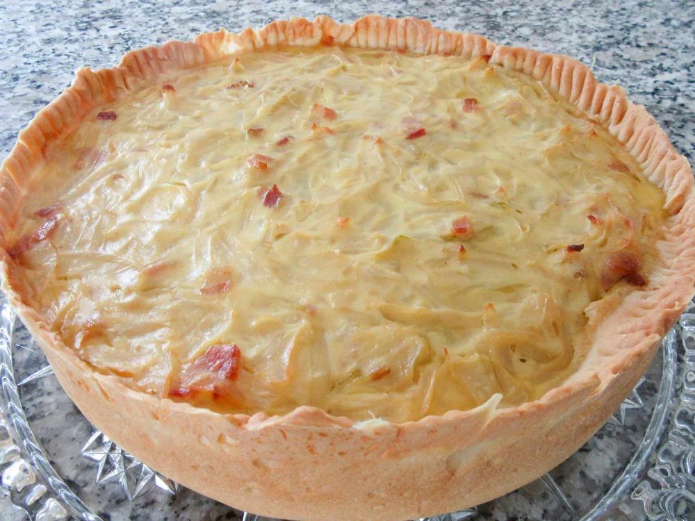 German Zwiebelkuchen (Onion Pie)