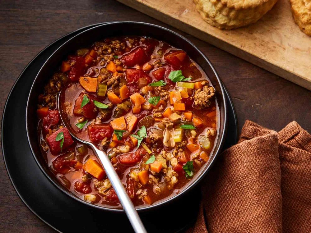 Hearty Hamburger Soup