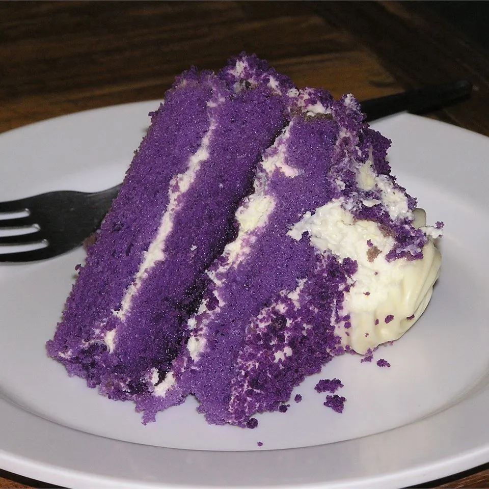 Ube-Macapuno Cake