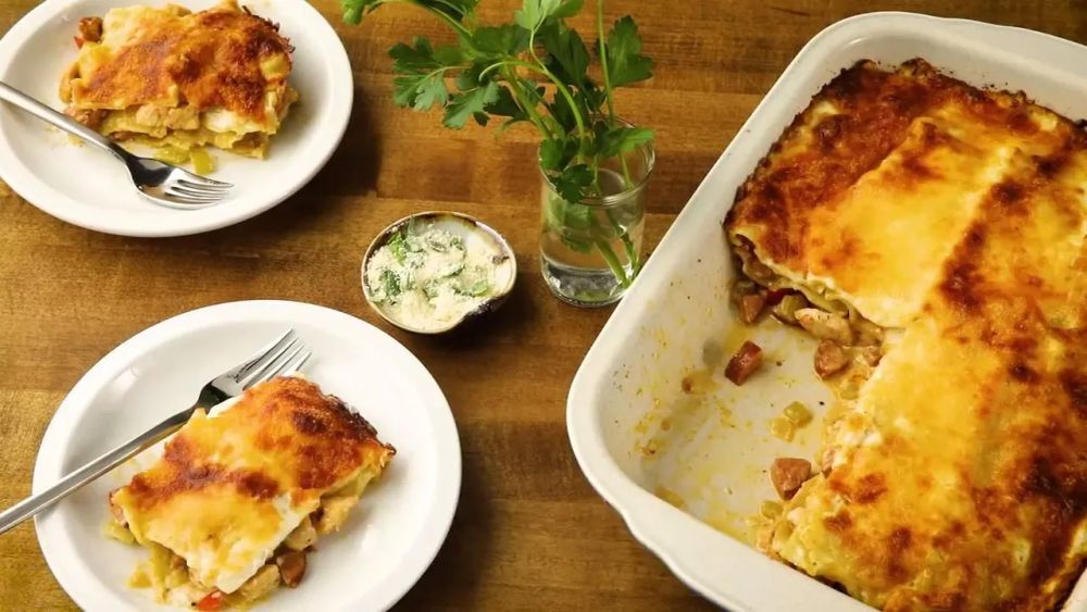 Cajun Chicken Lasagna