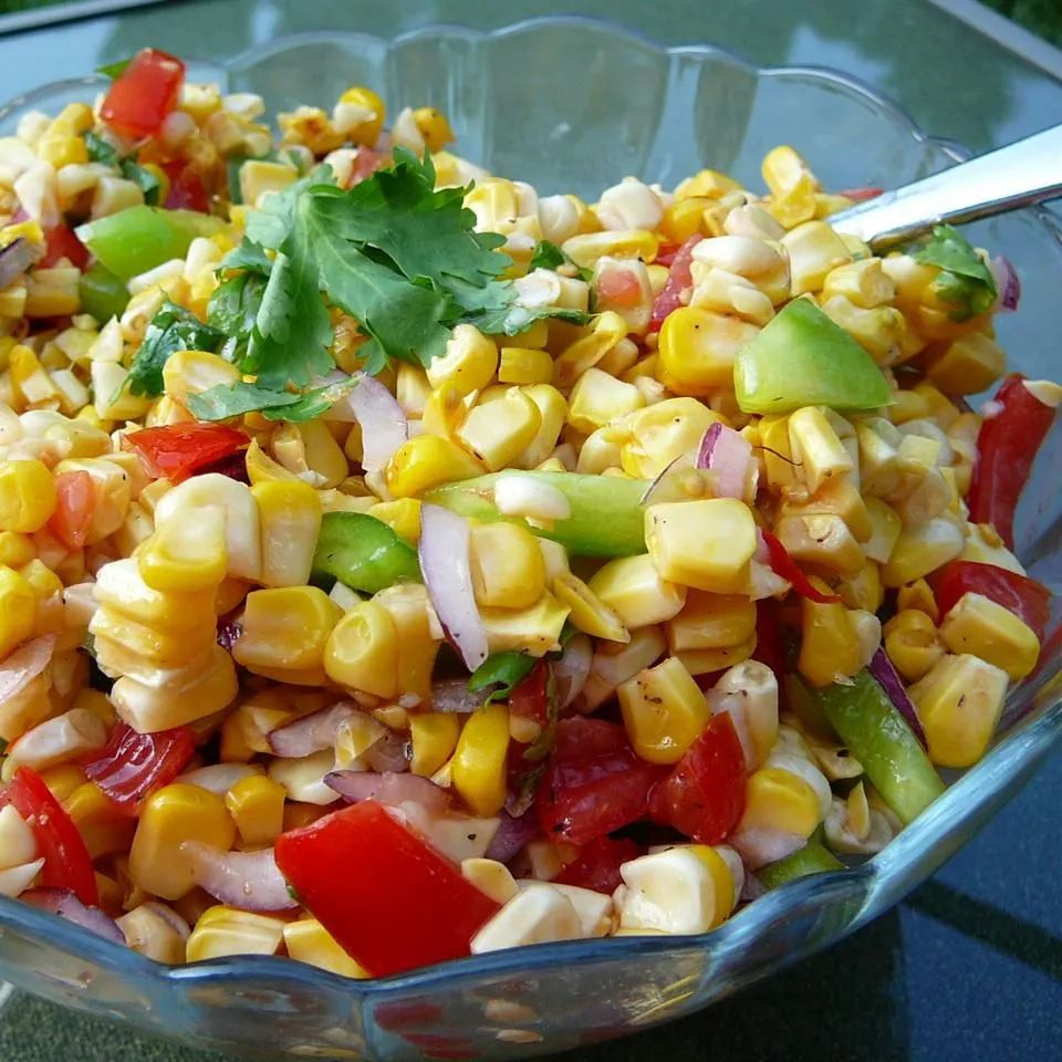 Grilled Corn Salad