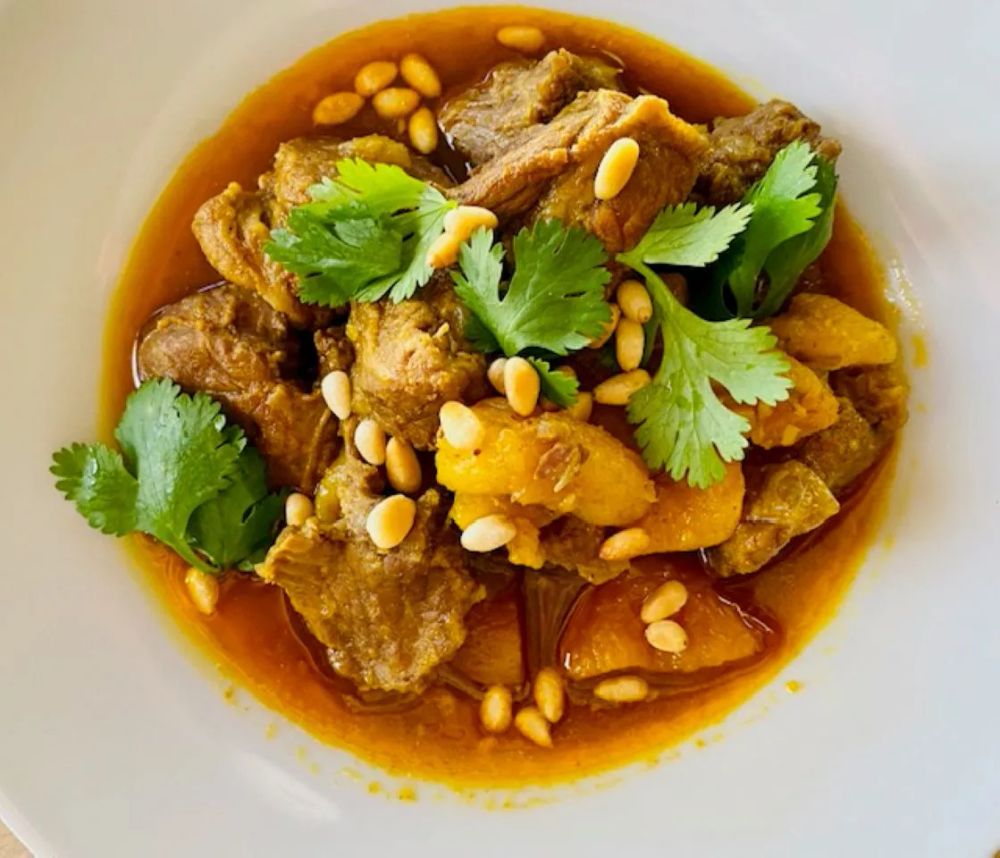 Moroccan Lamb Stew with Apricots