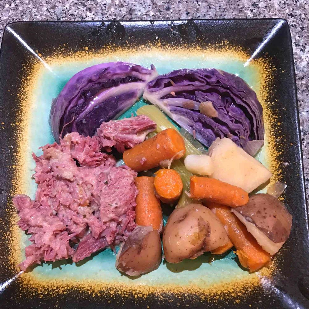 Sarah's Slow-Cooker Corned Beef and Cabbage