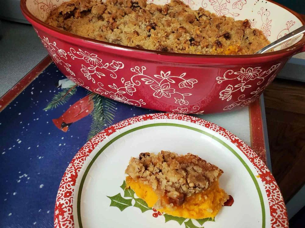 Bourbon Sweet Potato Casserole