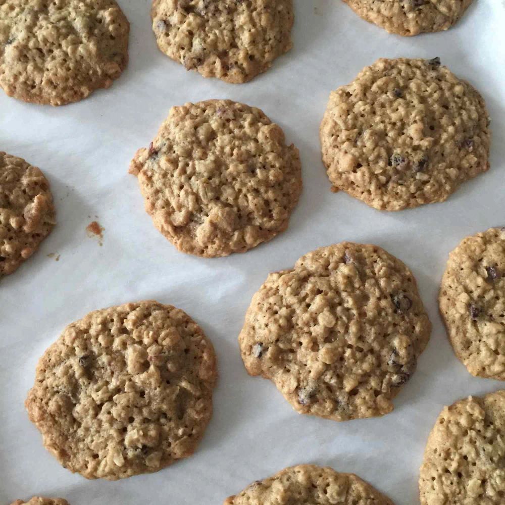 Cranberry Orange Oatmeal Cookies