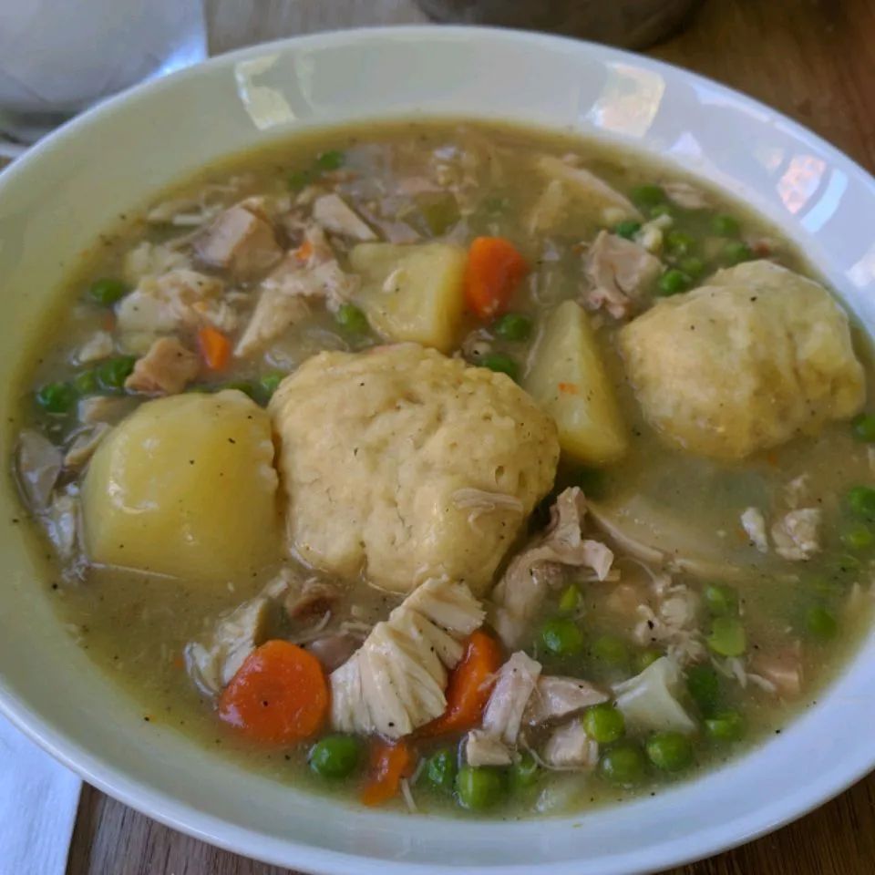 Irish Chicken and Dumplings