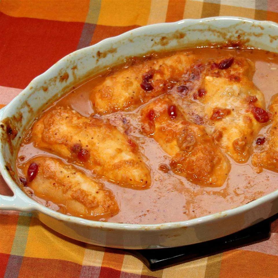 Cranberry Sauce Chicken I