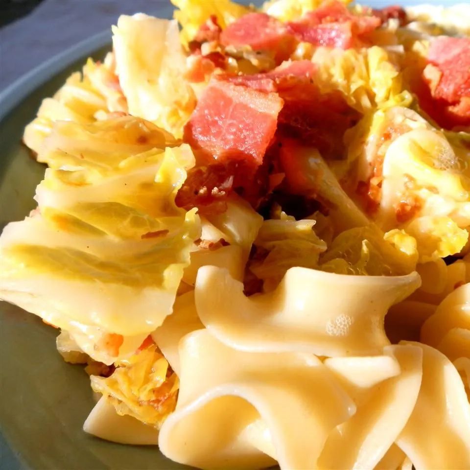 My Grandmother's Cabbage and Noodles