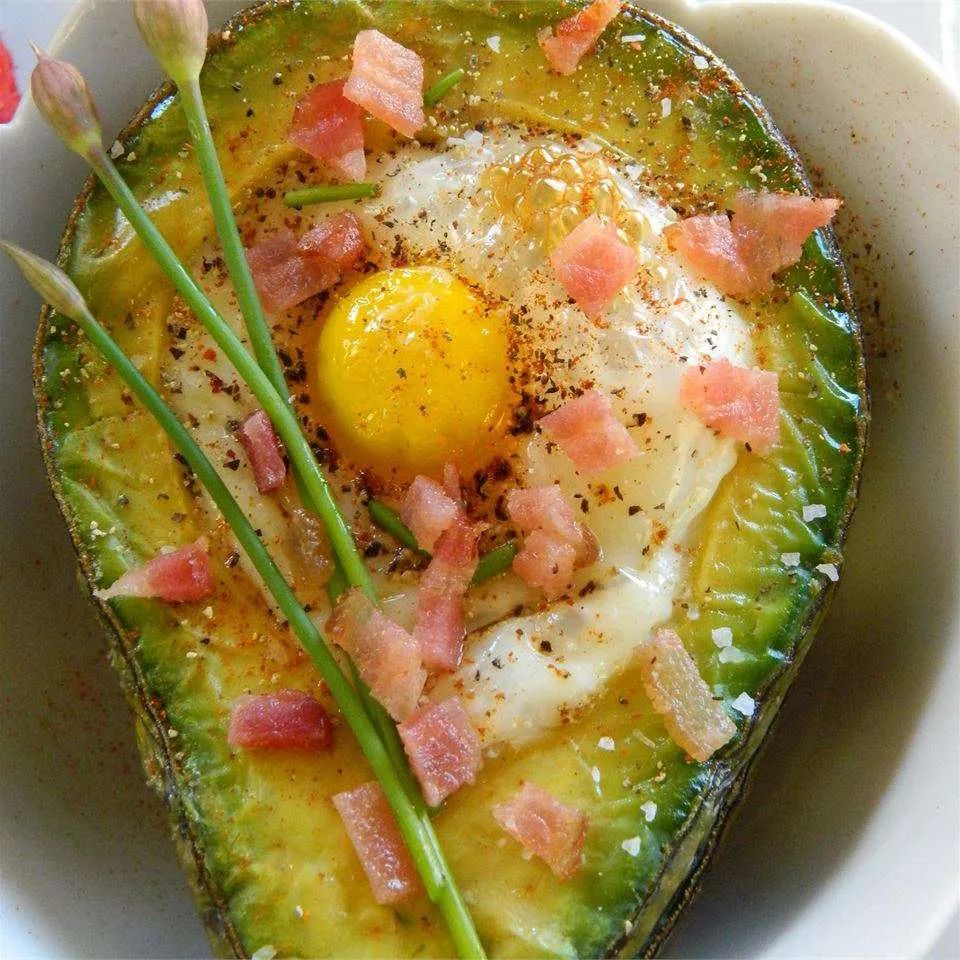 Avocado Baked Eggs