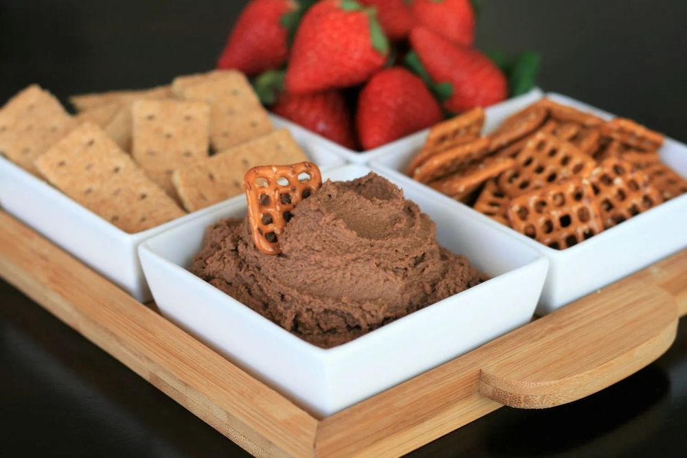 Chocolate Cake Batter Hummus