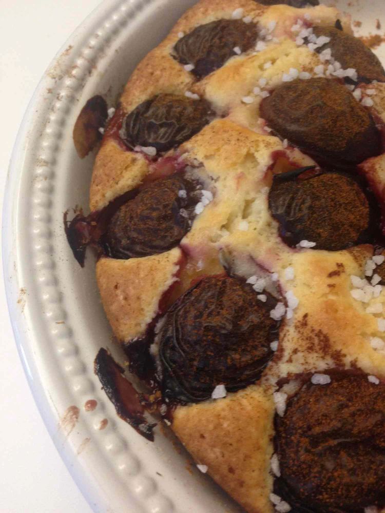 Quick and Simple Plum Cake