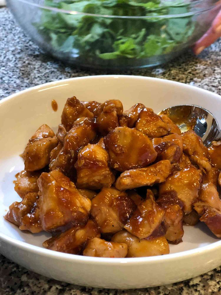 Honey Garlic Sesame Chicken