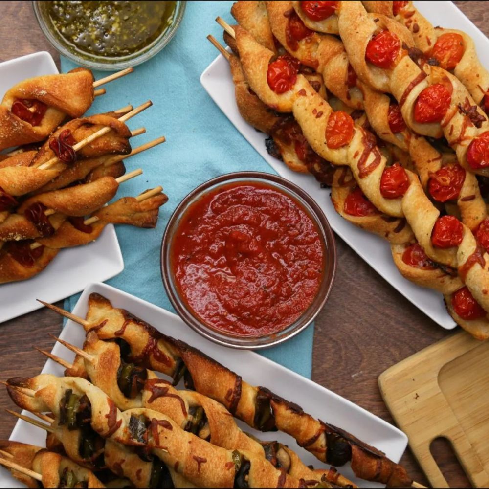 Pizza Sticks 3 Ways