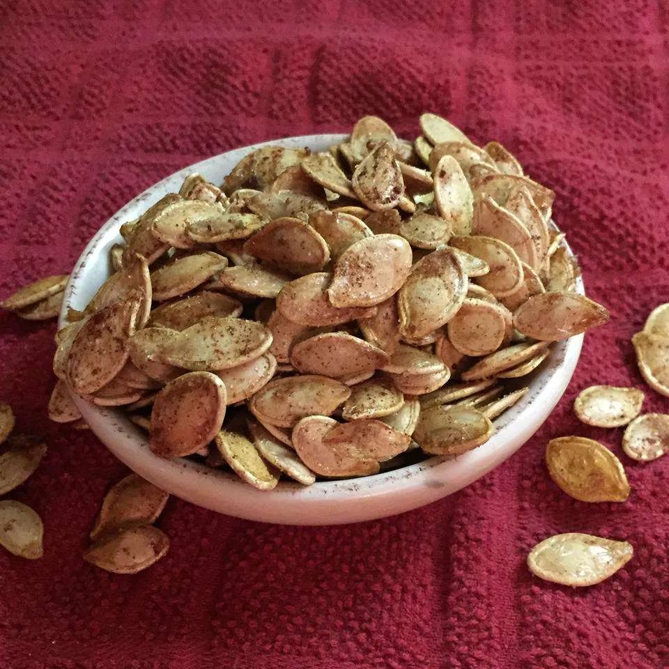 Sweet Vanilla Cinnamon Pumpkin Seeds