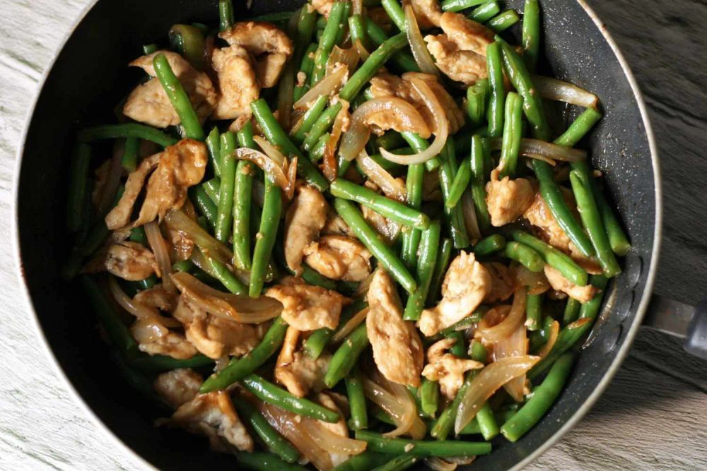 Green Beans and Chicken