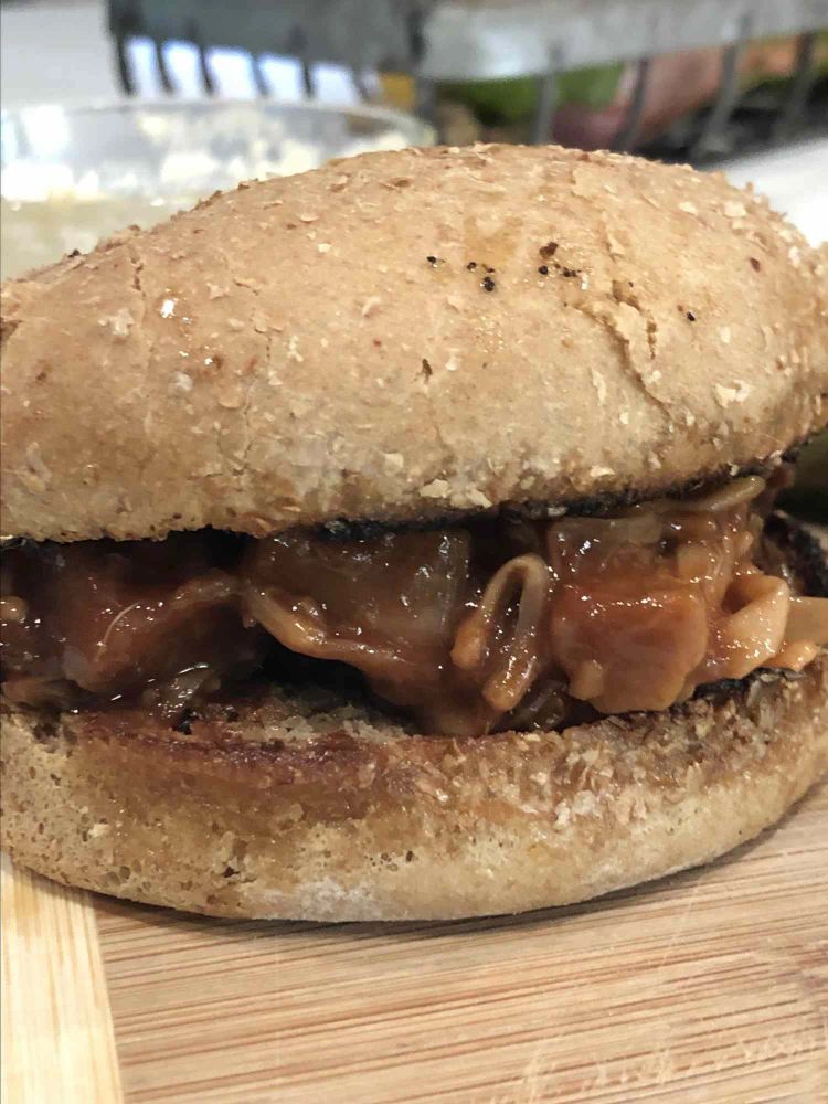 BBQ Jackfruit Sandwich