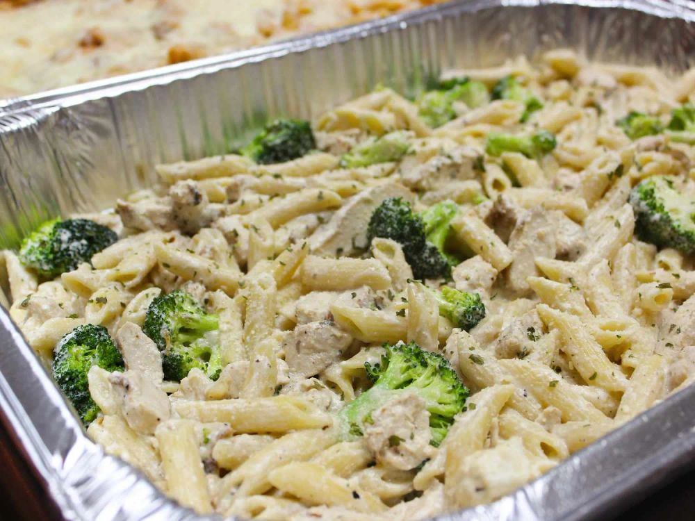 Baked Chicken Alfredo