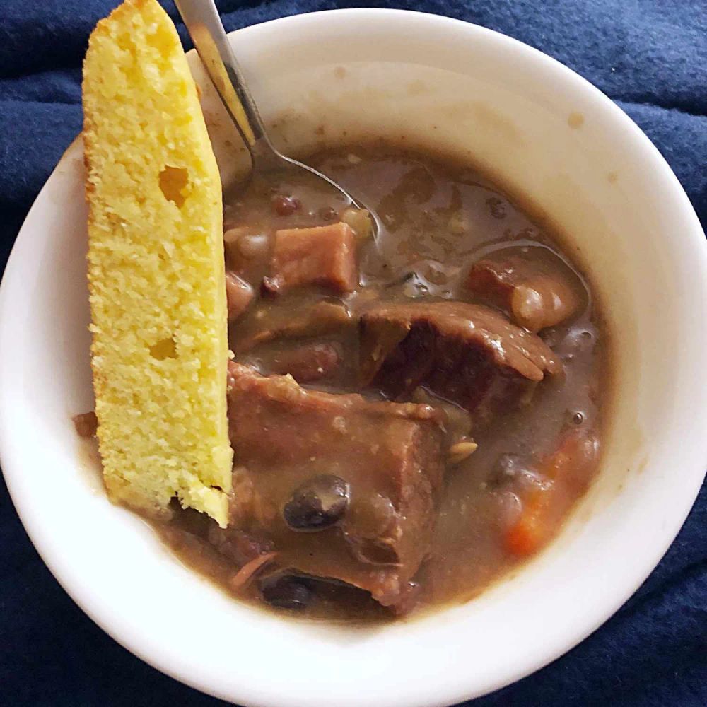 Ham Bone and Bean Soup