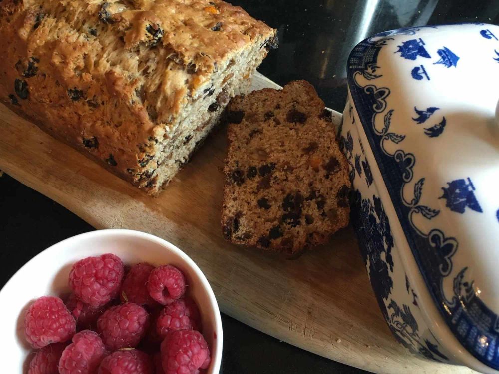 Almost Fat-Free British Tea Loaf