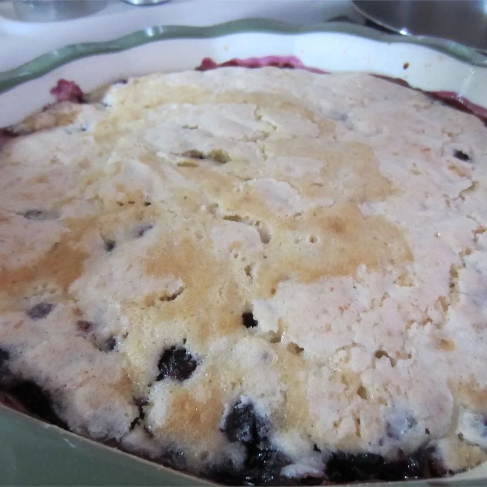 Blueberry Mystery Cake