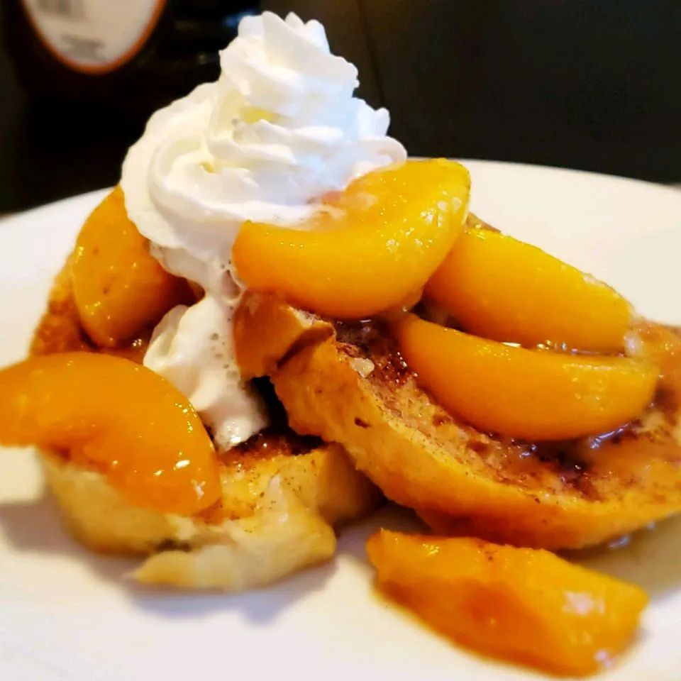 Grandma's Peach French Toast