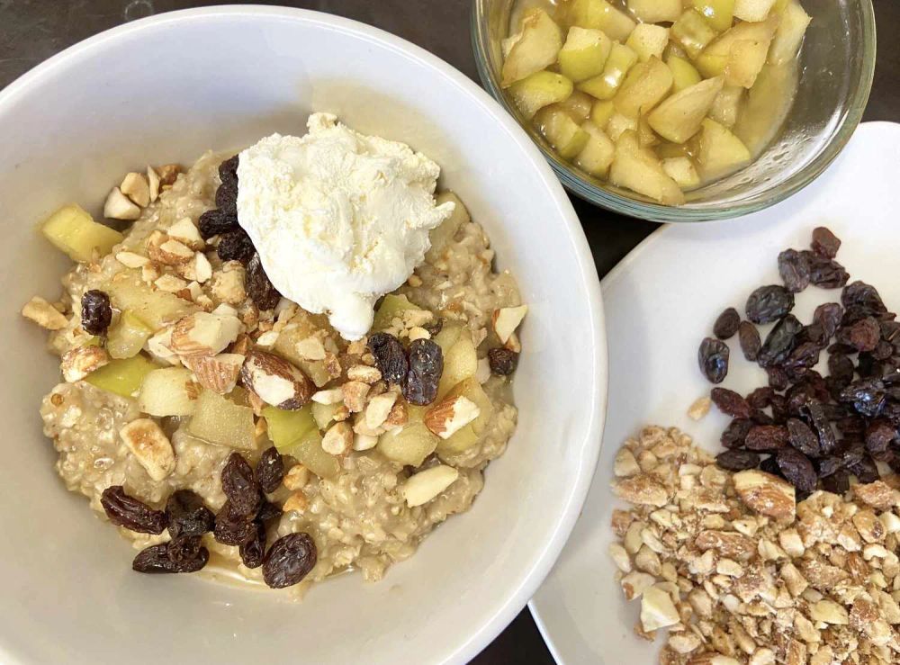 Caramel Apple Oatmeal