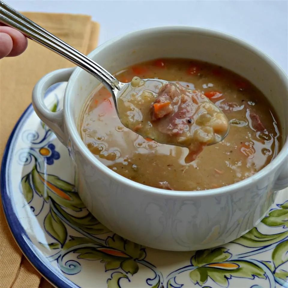 Mom's Ham and Bean Soup