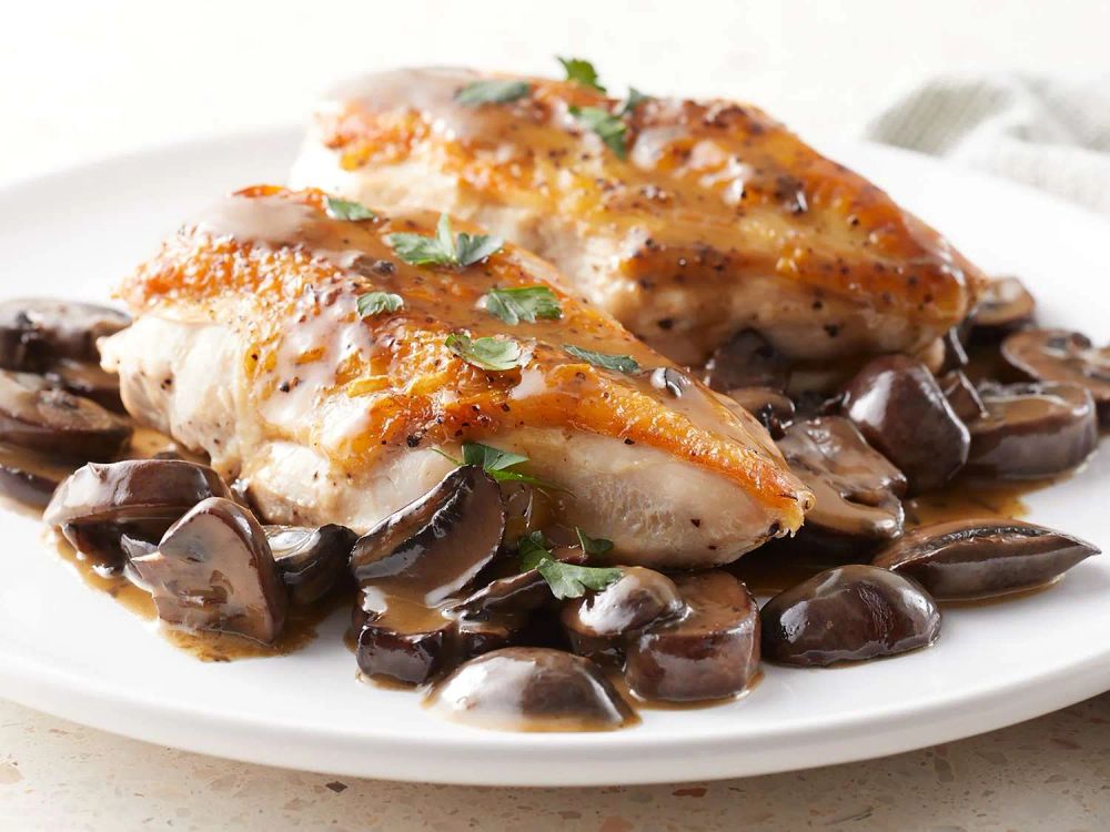 Chef John's Chicken and Mushrooms