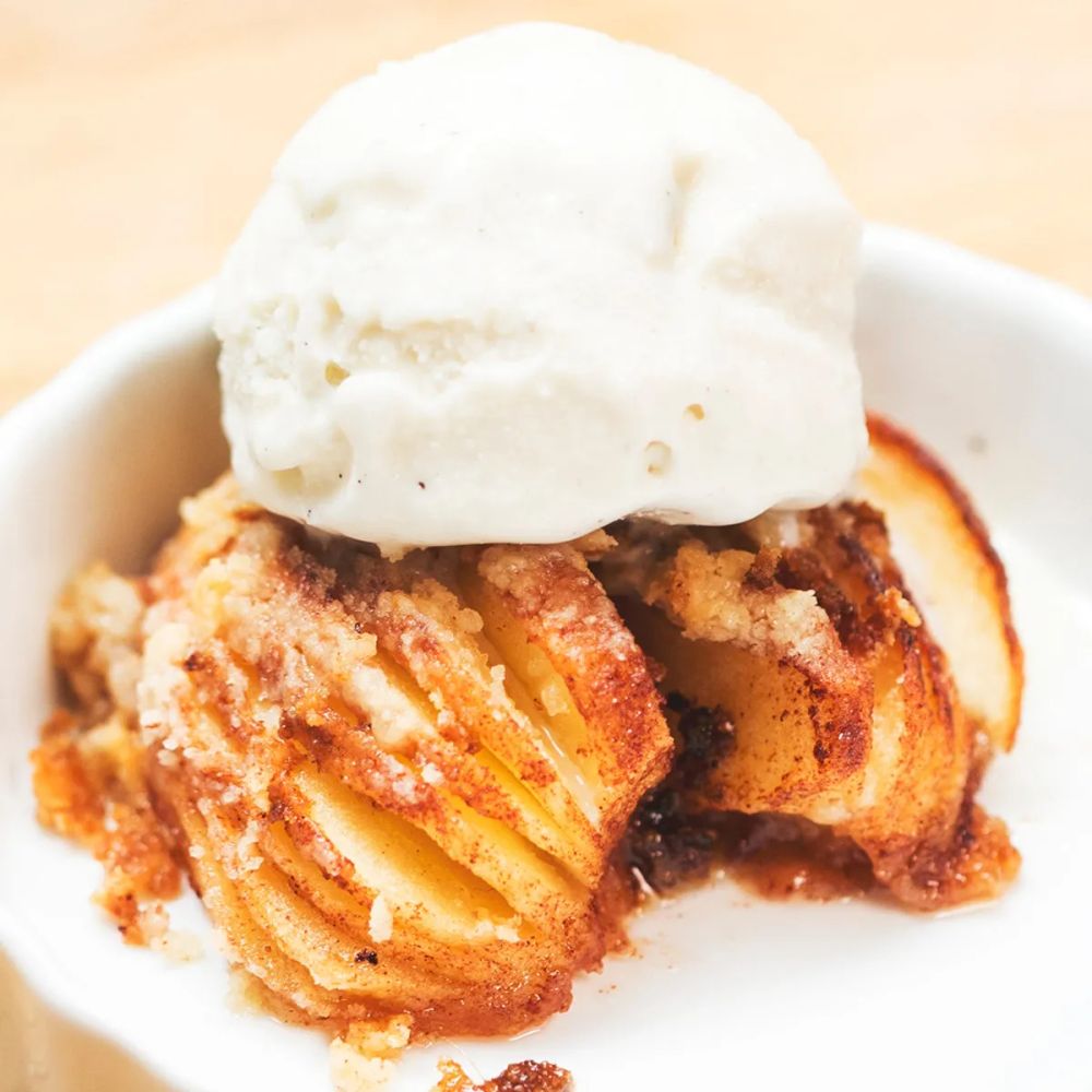 Hasselback Apple