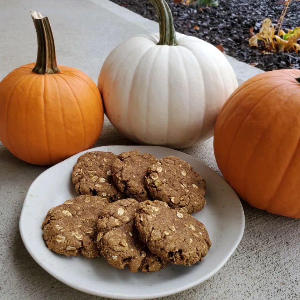 Pumpkin Protein Cookies