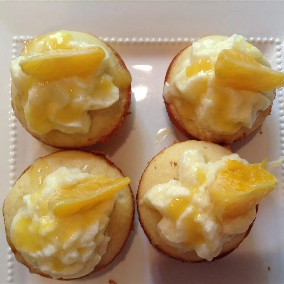 Orange Creamsicle Cupcakes