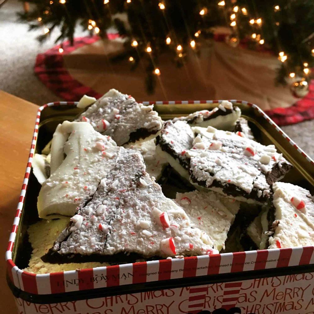 Layered Peppermint Bark