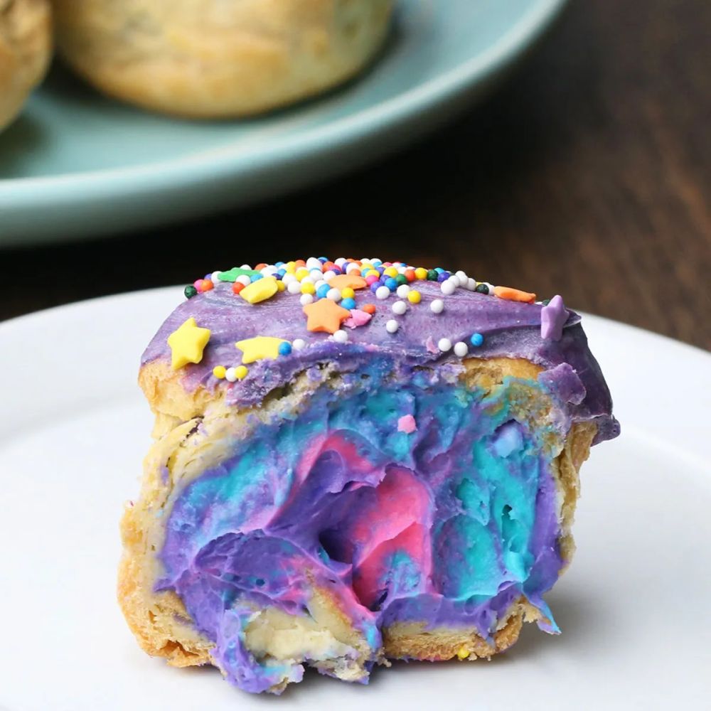 Unicorn Cream Puffs