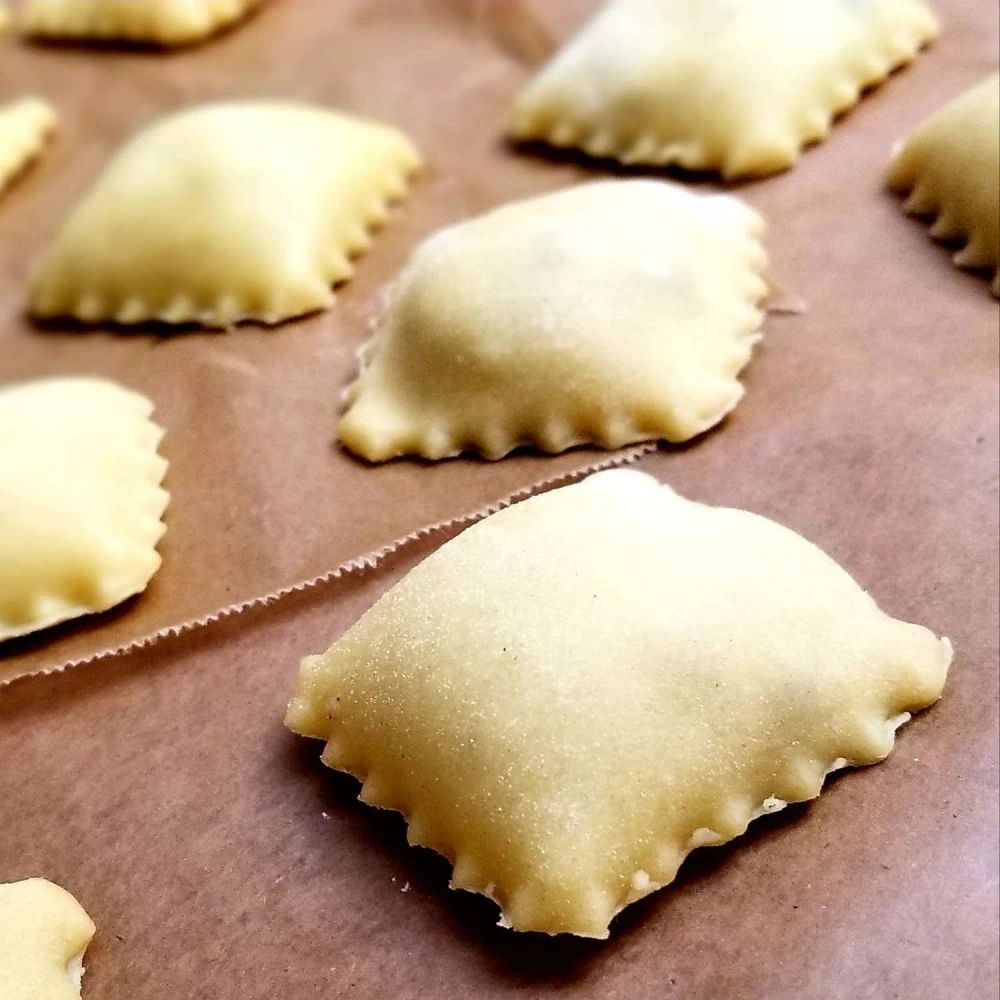 Homemade Four Cheese Ravioli