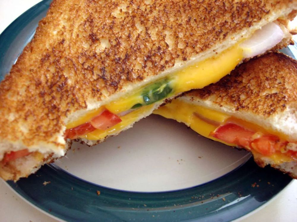 Spicy Grilled Cheese Sandwich