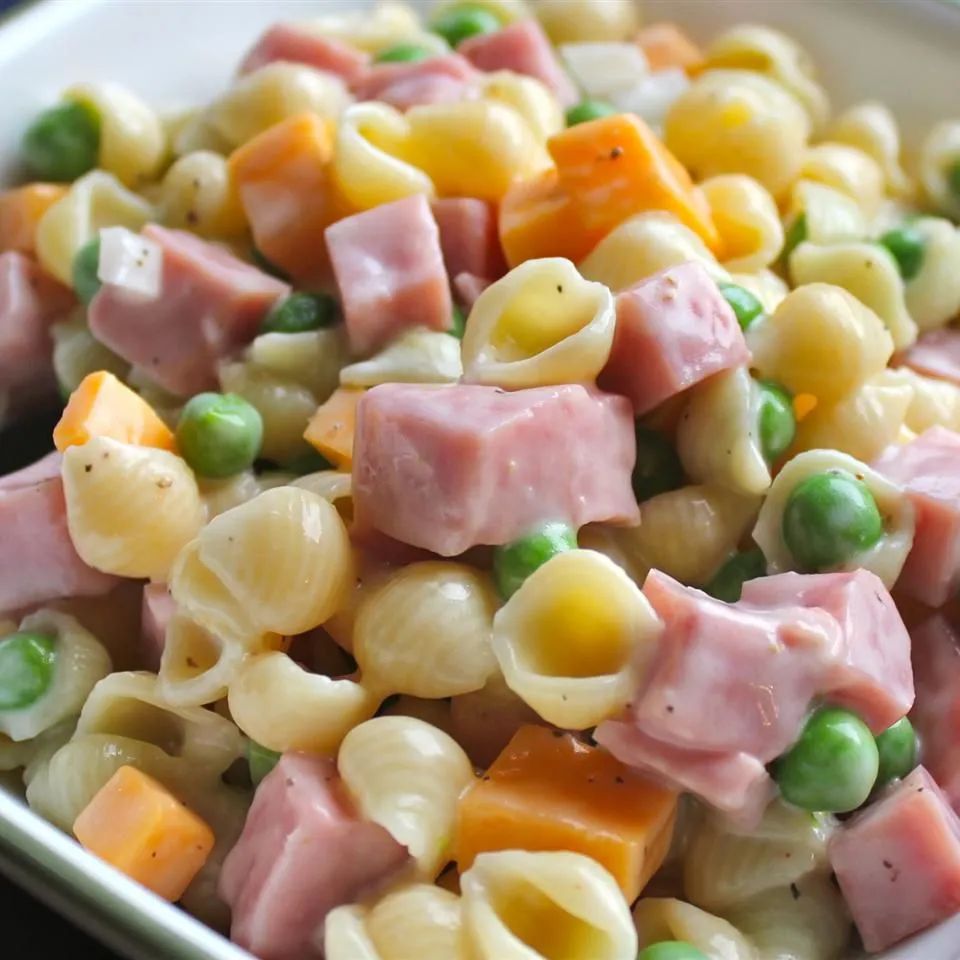 Ham and Shell Salad