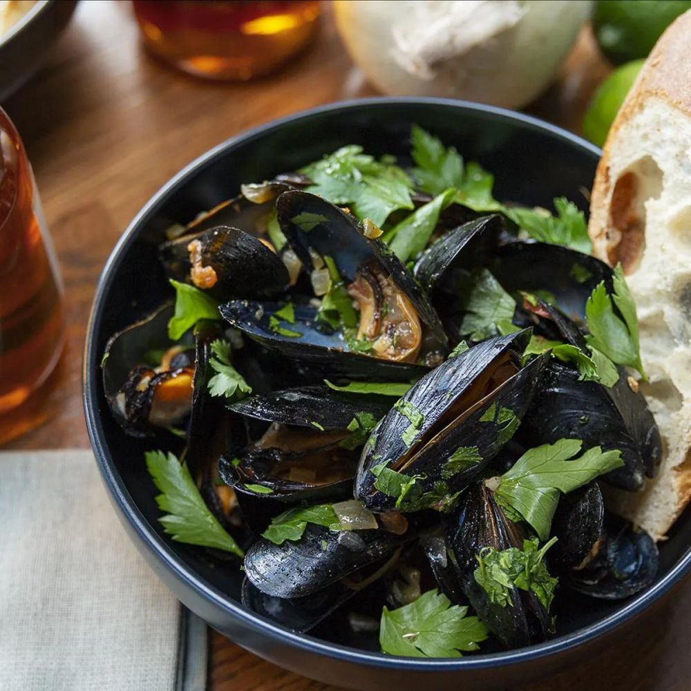 Mussels Steamed In Beer