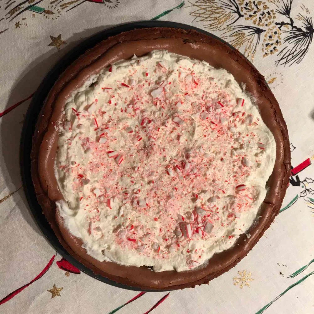 Chocolate-Peppermint Cheesecake