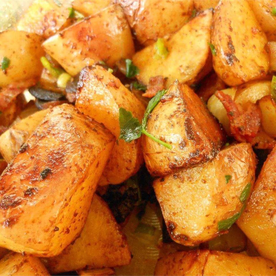 Balsamic Glazed Roasted Potato Salad